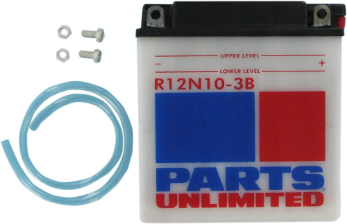 Parts Unlimited - Parts Unlimited 12V Conventional Battery - 12N103B