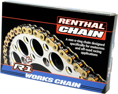 Renthal - Renthal 420 R1 Works Chain - 130 Links - R1-420-130