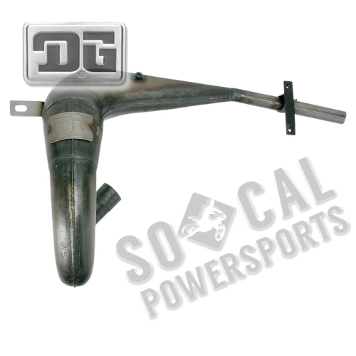 DG Performance - DG Performance 2-Stroke ATV Racing Exhaust - Pipe Only - 01-2011