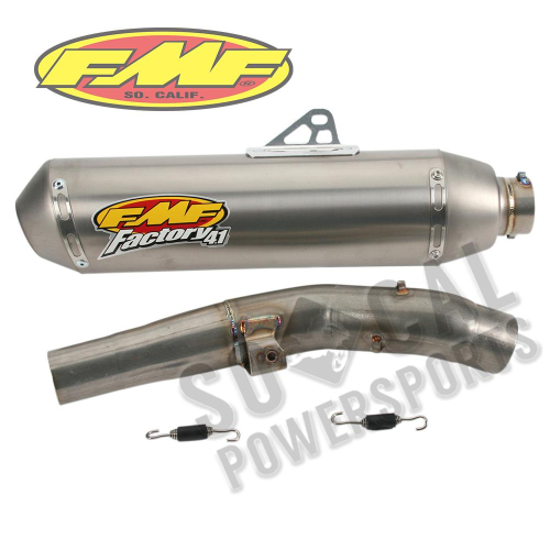 FMF Racing - FMF Racing Factory 4.1 Slip-On - Titanium - Stainless Steel Endcap - 042101