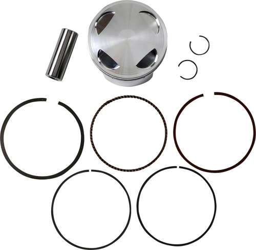 J.E. Pistons - J.E. Pistons Piston Kit (Big Bore) - 4.00mm Oversize to 89.00mm, 12.0:1 Compression - 208552