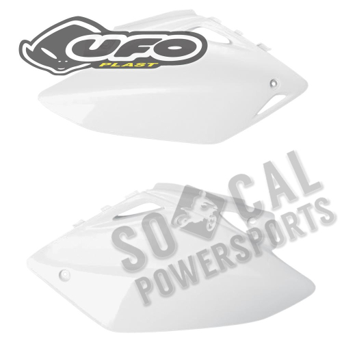 UFO Plastics - UFO Plastics Side Panels - White - HO03656-041