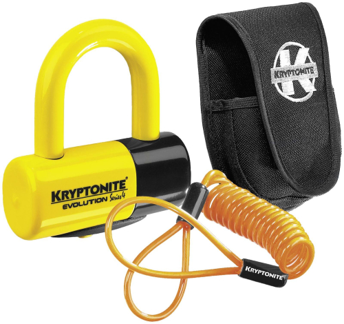 Kryptonite - Kryptonite Evolution Series 4 Disc Lock - 1.8in. x 2.1in. - Premium Pack - 720018999591