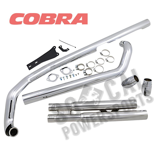 Cobra - Cobra Speedster Slashdown Exhaust with Powerport - 2817