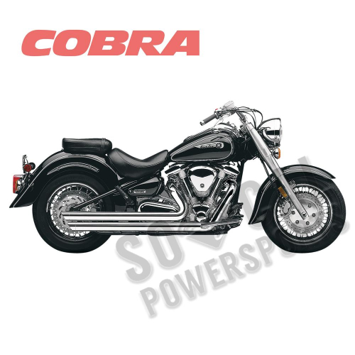 Cobra - Cobra Speedster Slashdown Exhaust with Powerport - 2822