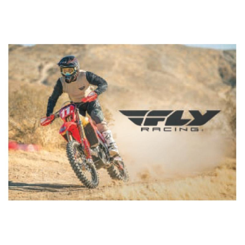 Fly Racing - Fly Racing Honda Wall Sign - 47in. x 32in. - FLY-23-HON-SIGN