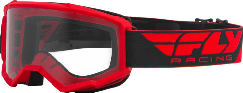 Fly Racing - Fly Racing Focus Goggles - FLA-008 - Red - OSFM