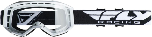 Fly Racing - Fly Racing Focus Youth Goggles (2021) - FLC-009 - White - OSFM