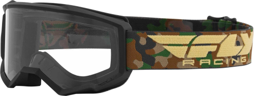 Fly Racing - Fly Racing Focus Goggles - FLA-044 - Camo - OSFM