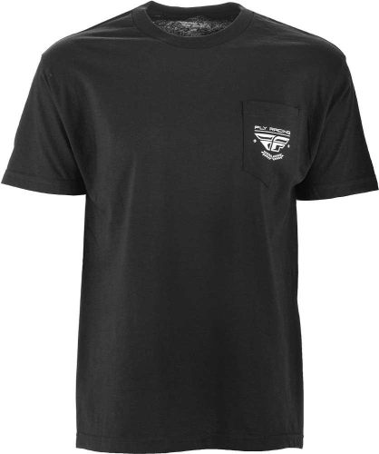 Fly Racing - Fly Racing Pocket T-Shirt - 352-1030L - Black - Large