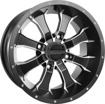 Raceline - Raceline Mamba Wheel - 12x7 - 5+2 Offset - 4/137 - Black - A7727037-T-52