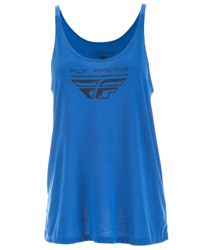 Fly Racing - Fly Racing Imprint Womens Tank Top - 356-6141X - Royal Blue - X-Large