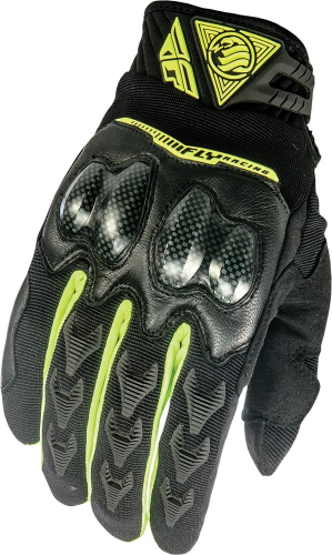 Fly Racing - Fly Racing Patrol XC Gloves (2018) - 369-06313 - Black/Hi-Viz Yellow - 13