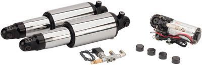 Arnott - Arnott Fox Series FLH/FLT Air Suspension - Chrome - MC-2905