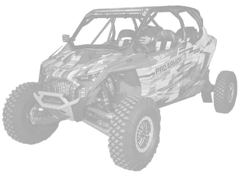 Pro Armor - Pro Armor Pro R Cage with Intrusion Bars - Turbo Silver - P2112C055TS