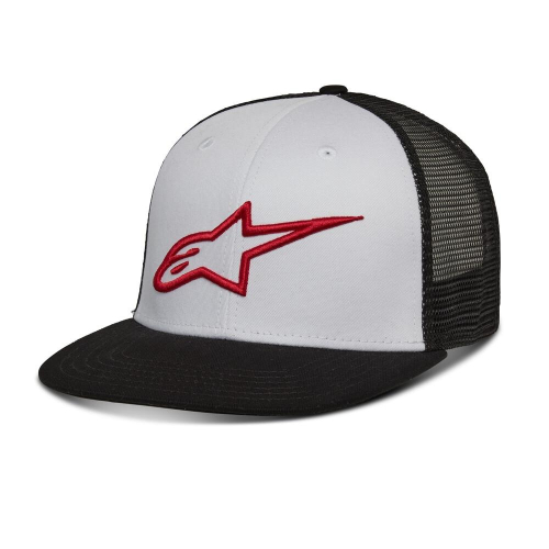 Alpinestars - Alpinestars Corp Trucker Hat - 1025-81003-2010-OS - White/Black - OSFM