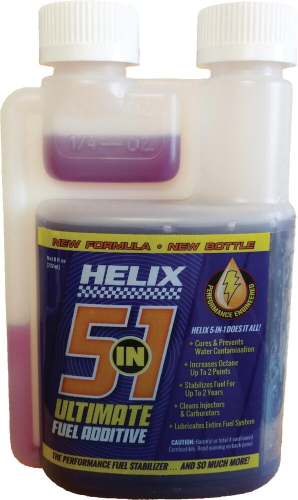 Helix Racing Products - Helix Racing Products 5 In 1 Fuel Additive - 8oz. - 911-1208