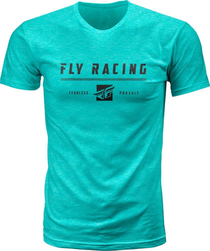 Fly Racing - Fly Racing Pursuit T-Shirt - 352-11552X - Heather Sea Green - 2XL