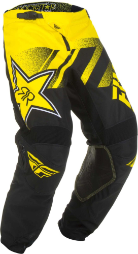 Fly Racing - Fly Racing Kinetic Rockstar Pants - 372-33328 - Yellow/Black - 28