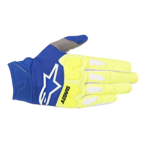 Alpinestars - Alpinestars Racefend Gloves - 3563518-557-XXL - Yellow Fluo/Blue - 2XL