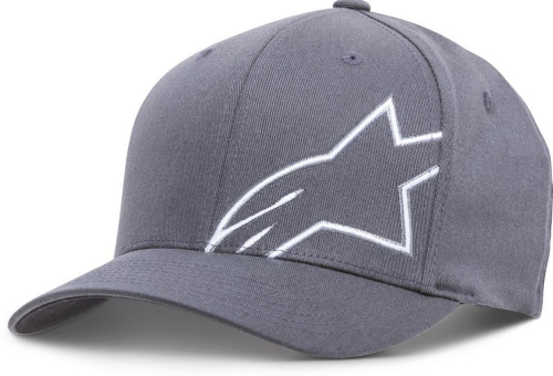 Alpinestars - Alpinestars Trans Corp Hat - 1018-81014-18-S/M - Charcoal - Sm-Md