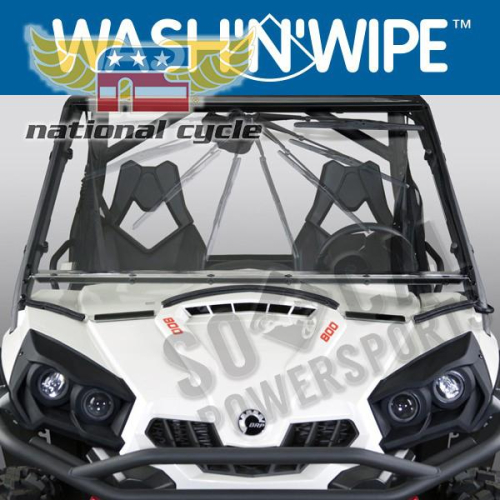 National Cycle - National Cycle Wash-n-Wipe Full Windshield - N30402