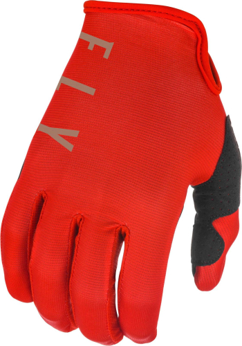 Fly Racing - Fly Racing Lite Gloves - 374-71212 - Red/Khaki - 12