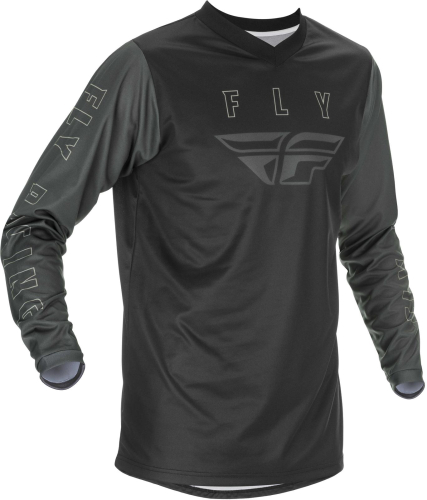 Fly Racing - Fly Racing F-16 Jersey - 374-920S - Black/Gray - Small