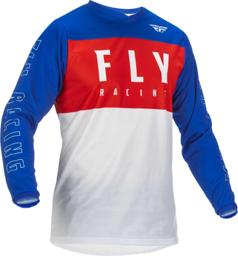 Fly Racing - Fly Racing F-16 Jersey - 375-924X - Red/White/Blue - X-Large