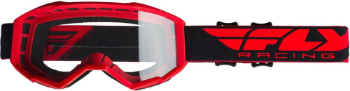 Fly Racing - Fly Racing Focus Youth Goggles (2021) - FLC-008 - Red - OSFM