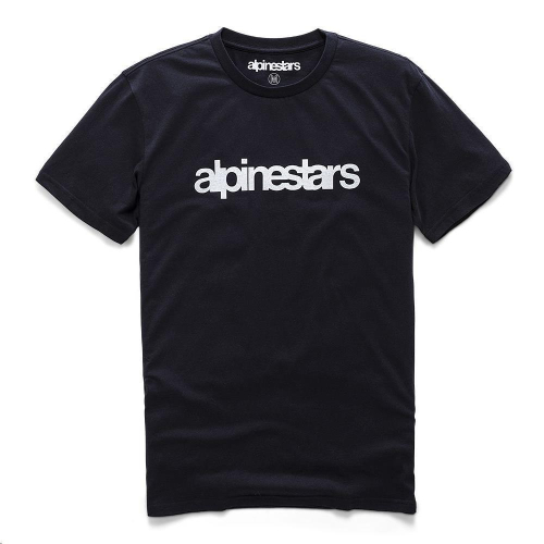 Alpinestars - Alpinestars Heritage Word Premium T-Shirt - 1210-73006-10-MD - Black - Medium