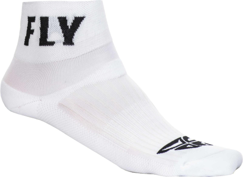 Fly Racing - Fly Racing Fly Shorty Sock - SPX009490-B2 - White - Lg-XL