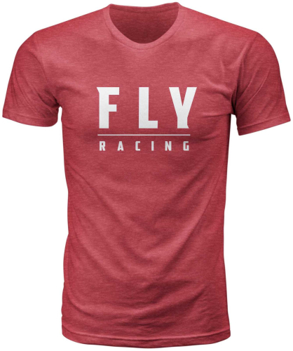 Fly Racing - Fly Racing Fly Logo T-Shirt - 352-1249X - Cardinal Red - X-Large