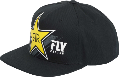 Fly Racing - Fly Racing Fly Rockstar Hat - 351-0870 - Black - OSFA