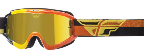 Fly Racing - Fly Racing Zone Composite Goggles - 37-4033 - Yellow/Orange/Black - OSFM