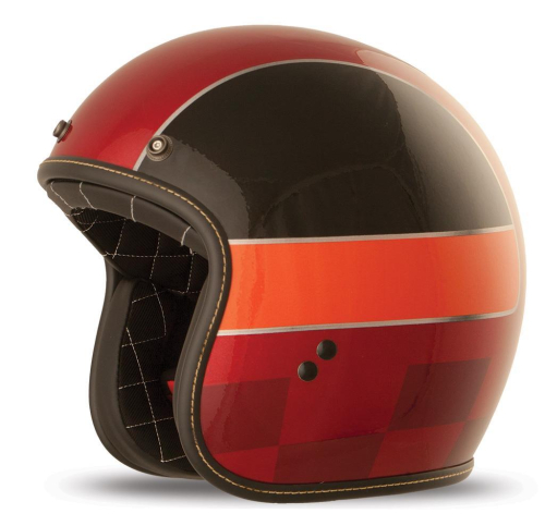 Fly Racing - Fly Racing .38 Winner Helmet - 73-82362X - Red/Black/Orange - 2XL