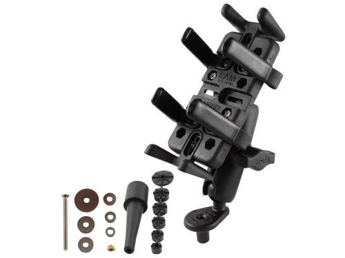 RAM Mounts - RAM Mounts Moto Mount X-Grip Stem Mount 2.47 x 1 Complete Kit - RAM-B-176-UN4