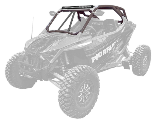 Pro Armor - Pro Armor Pro R Cage with Intrusion Bars - Titanium Matte Metallic - P2111C055TMM