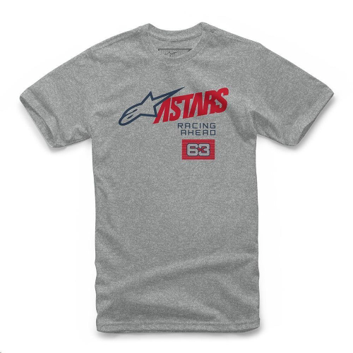 Alpinestars - Alpinestars Title T-Shirt - 1210-72000-1026-LG - Gray Heather - Large