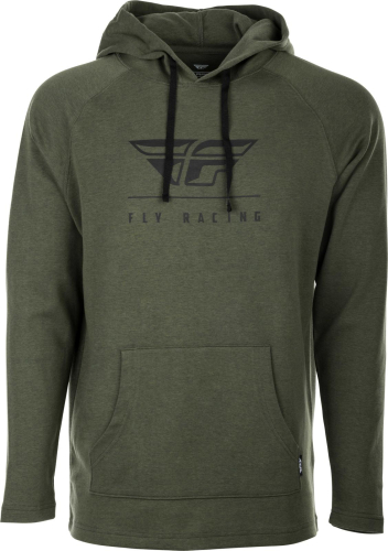 Fly Racing - Fly Racing Crest Pullover Hoodie - 354-0249L - Black - Large