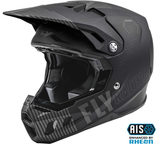 Fly Racing - Fly Racing Formula CC Primary Helmet - 73-4305S - Matte Gray/Black - Small