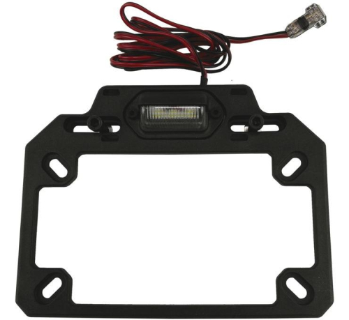 ATV-Tek - ATV-Tek Elite Universal License Plate Bracket with LED Light - ESPLATE