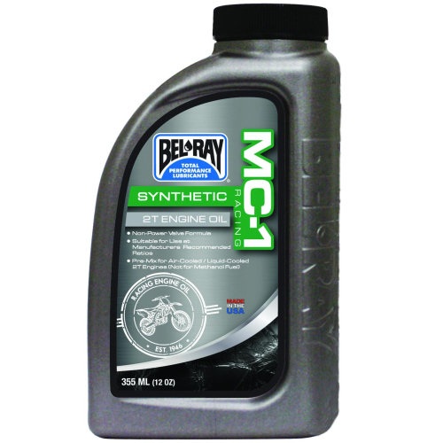 Bel-Ray - Bel-Ray MC-1 Racing Full Synthetic 2T Engine Oil - 12.8 Bottles - 99400-B355