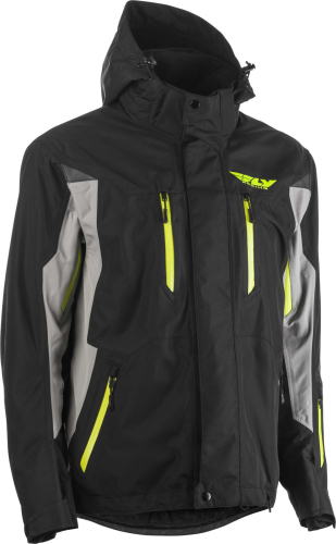 Fly Racing - Fly Racing Incline Jacket - 470-41022X - Black/Gray - 2XL