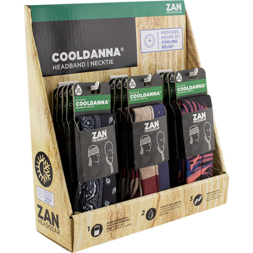 Zan Headgear - Zan Headgear Polyester Cooldannas -18 pk. - PPO14