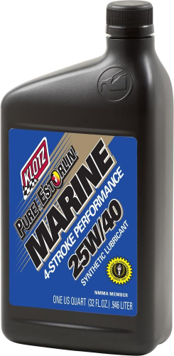 Klotz Oil - Klotz Oil Marine Pure Estorlin 4-T - 25W40 - 1qt. - KE-340