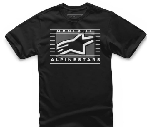 Alpinestars - Alpinestars Time T-Shirt - 1017-72001-10-SM - Black - Small