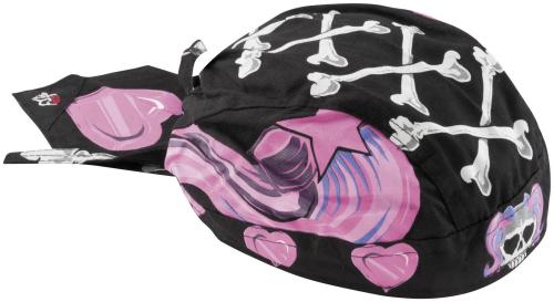 Zan Headgear - Zan Headgear Road Hog Flydanna - ZLT003 - Girl Skull - OSFM