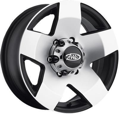 AWC - AWC 850 Series Aluminum Trailer Wheel - 14x5.5 - 5/4.5 - 850-45512