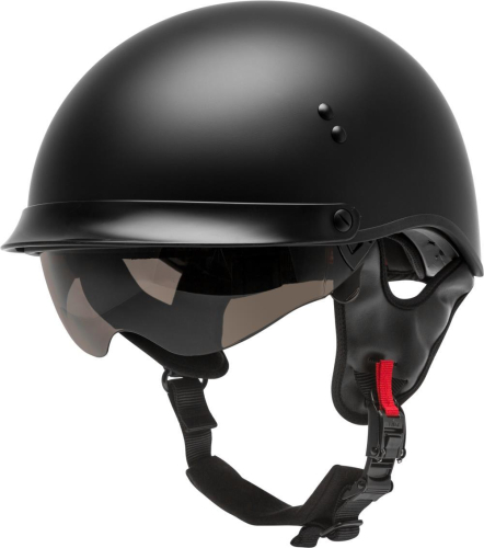 G-Max - G-Max HH-65 Full Dressed Solid Helmet - H9650075 - Matte Black - Medium